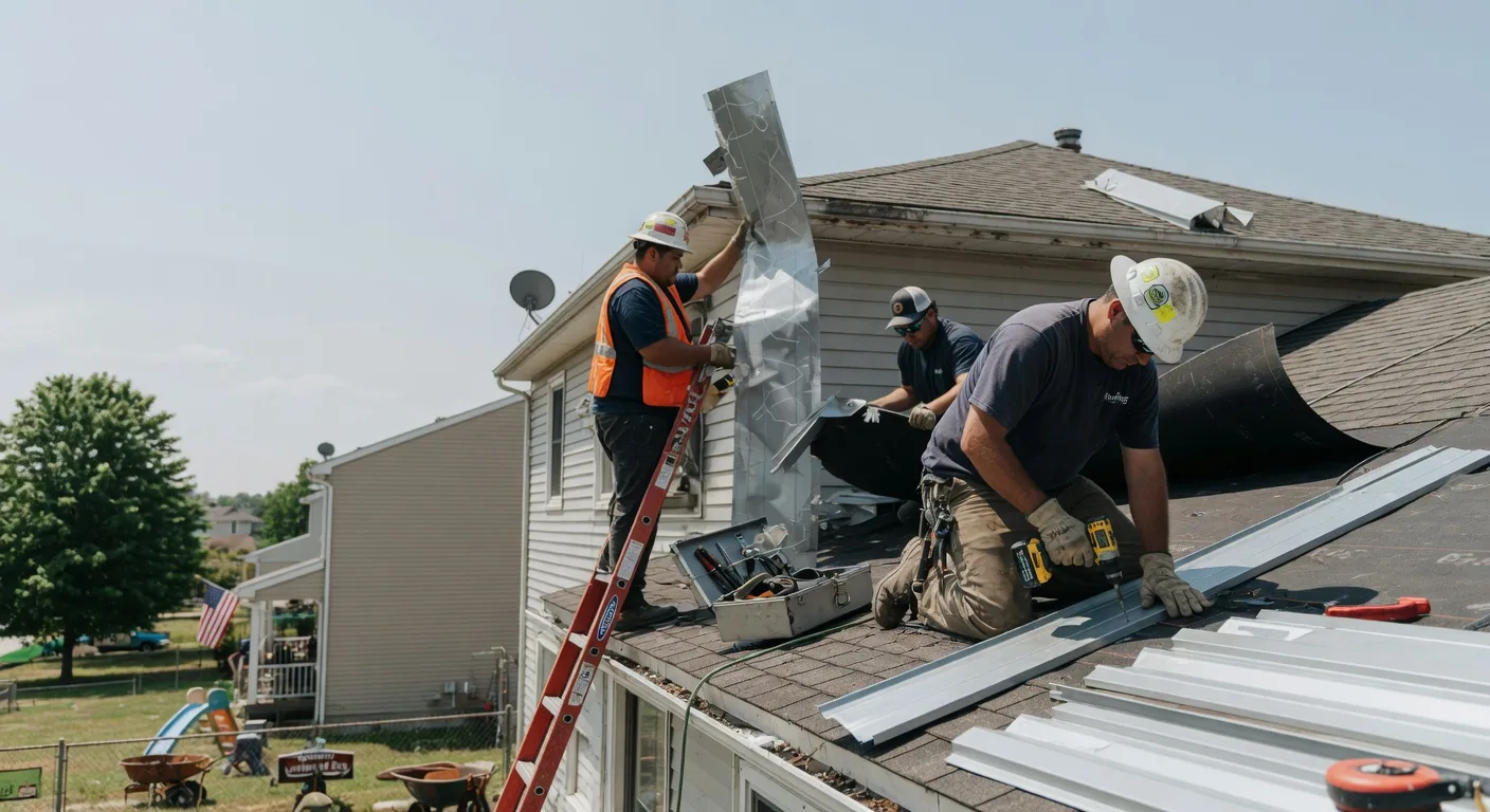Storm Damage Metal Roof Repair in Naselle, WA